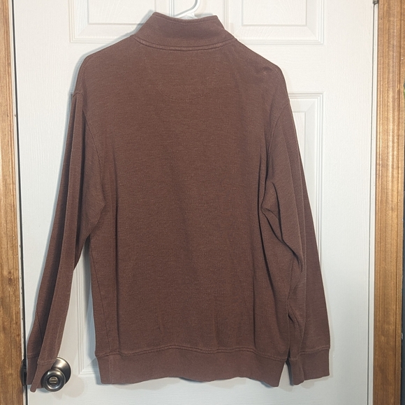 Men's 1/4 Zip Van Heusen Sweater - Picture 2 of 3